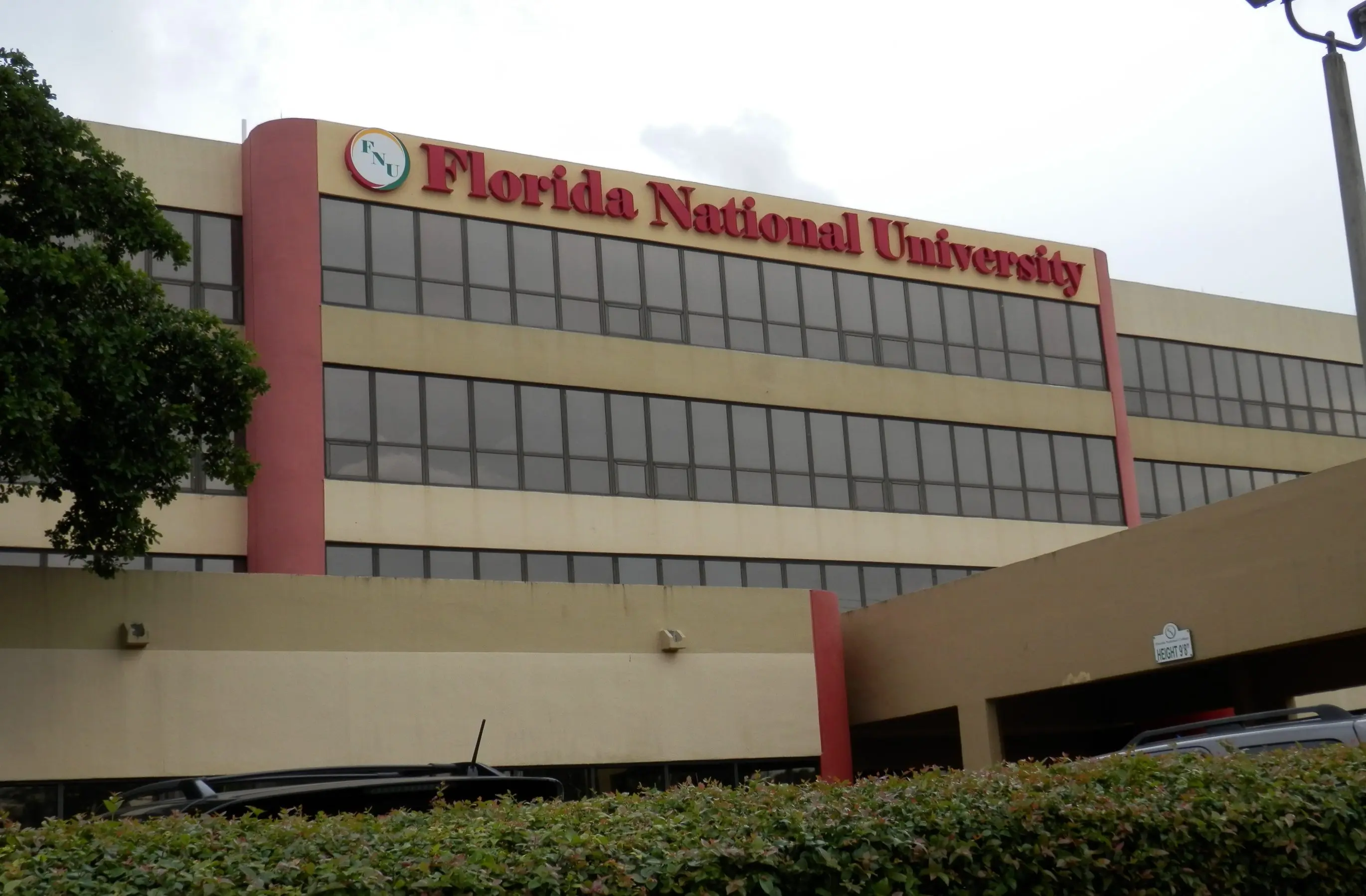 Entrance of the Campus, Florida National University.