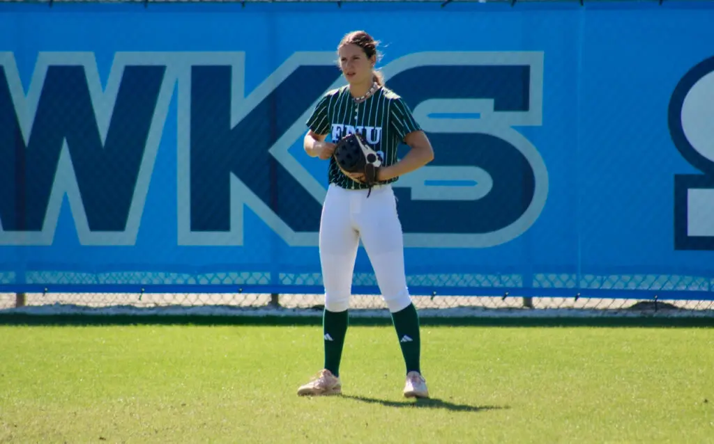 FNU softball player Sabrina Castelli.