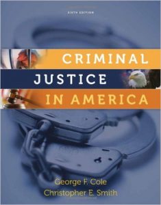 Criminal Justice In America Textbook