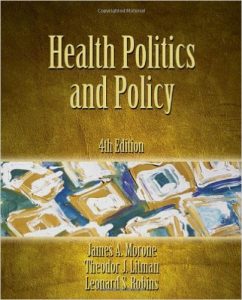 Health Politics and Policy Textbook