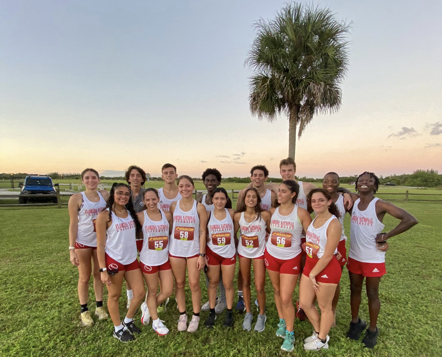 FNU cross country competes at Florida Atlantic University Home