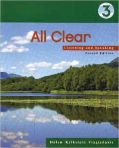 All Clear 3. Listening and Speaking, 2nd Edition