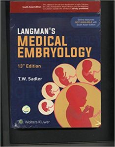 Langmans Medical Embryoly 13th edition