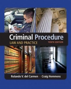 Criminal Procedure: Law and Practice 10th Edition