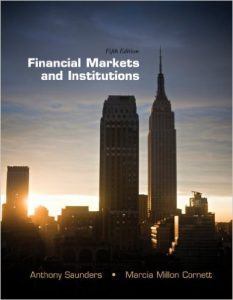 Financial Markets and Institutions 5th Edition