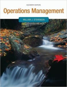 Operations Management 11th Edition: Early Transcendentals 4th Edition