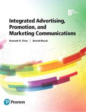 Integrated Advertising, Promotion, and Marketing Communications, 8th edition