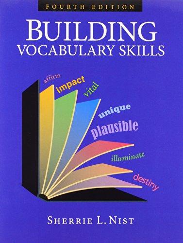 Building Vocabulary Skills (4th Edition)