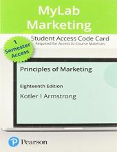 Principles of Marketing 18th Edition