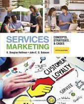 Services Marketing: Concepts, Strategies, and Cases, 5th edition