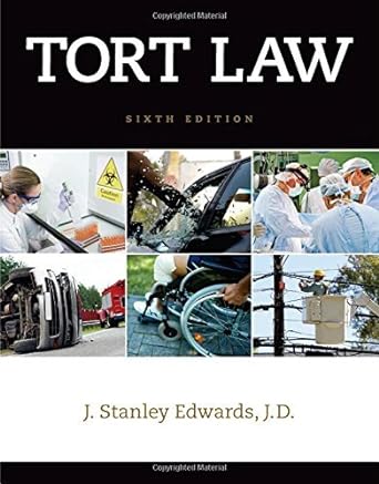 Tort Law 6th Edition