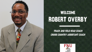 Robert Overby coaching announcement graphic.